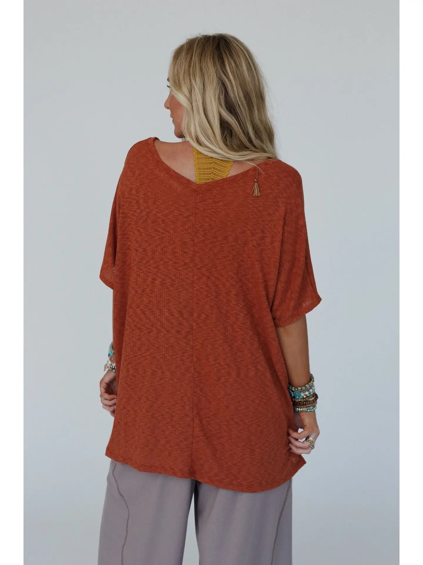 Autumns Boho V-Neck